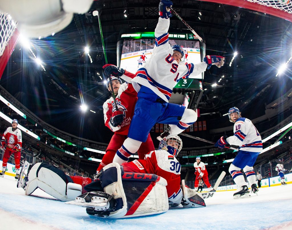 World Juniors netcam.