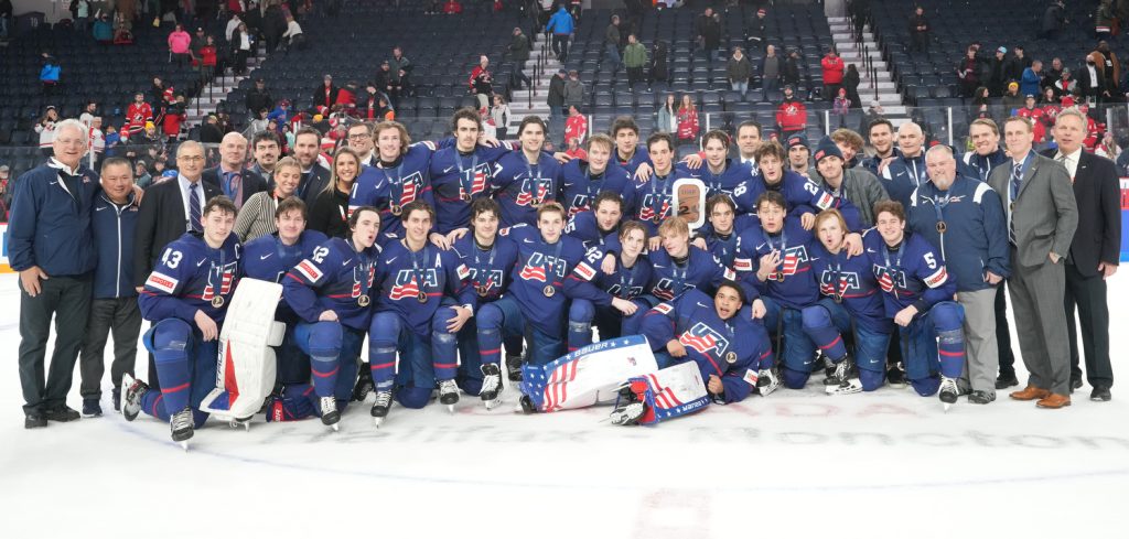 2023 World Juniors: Team USA vs Team Sweden.
